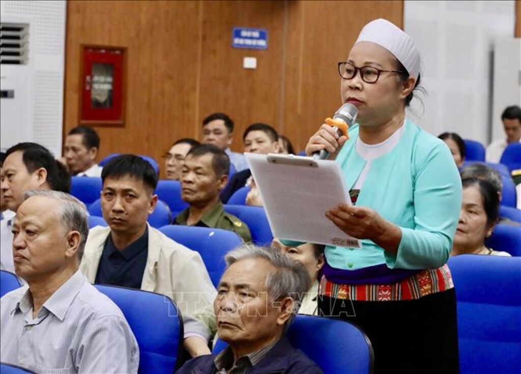 Kỳ vọng của cử tri tại buổi tiếp xúc.&nbsp;